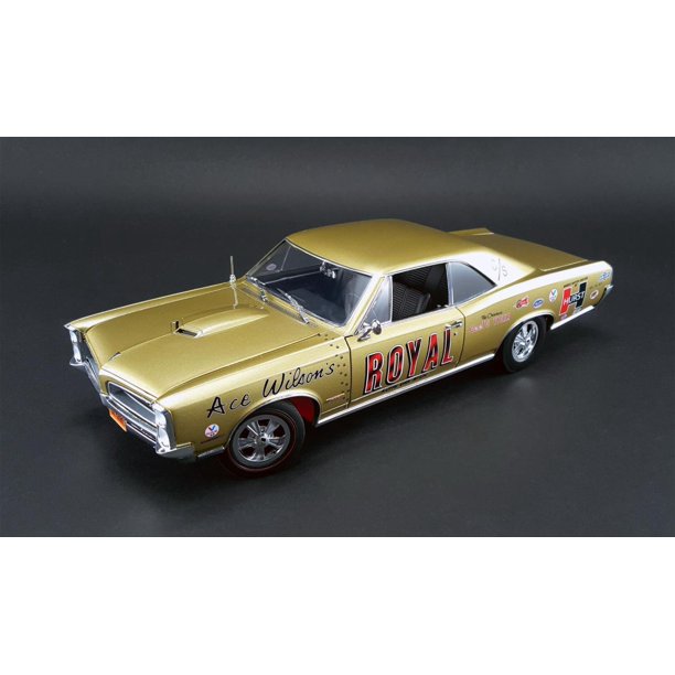 Ace Wilson S Royal 1966 Pontiac Gto Tiger Drag Car Copper Limited Edition To 636pcs 1 18 Diecast Model Car By Acme Walmart Com Walmart Com