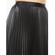thumbnail image 4 of Falda plisada vinipiel color Negro AMAD casual para mujer talla M, 4 of 5