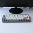 thumbnail image 1 of Teclado Inalámbrico Hugo Mini portátil de 84 teclas Compatible con Android Windows ordenador tableta Perfert gris, 1 of 10