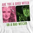 thumbnail image 2 of The Wizard of Oz Good Witch or Bad Witch Adult Pull-Over Hoodie, White, 2X-Large, 2 of 4