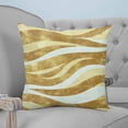 thumbnail image 4 of Pillow Covers 18x18 Set of 2, Yellow Pink Waves Throw Pillow Covers Decorative Couch Cushion Cover, Ombre Sea Ripples Shabby Beach Microfiber Soft Square Pillowcases for Bedroom Living Room Sofa, 4 of 7