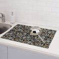 thumbnail image 5 of Bingfone Rose Flowers ,18" x 24"Dish Drying Mat for Kitchen Counter,Ultra Absorbent Microfiber, 5 of 7
