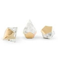 thumbnail image 4 of Weddingstar 3-Piece Modern Geo Marble And Gold Party Favor Boxes - Pack of 12, 4 of 4
