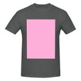 thumbnail image 4 of Bingfone Pink Men'S Loose Fit Short-Sleeve Pocket T-Shirt, 4 of 7