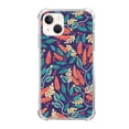 thumbnail image 1 of Indigo Shrub Flower Case for iPhone 14 Plus,Aesthetic Colourful Floral Plant Case for Men Women,Unique Soft TPU Bumper Case Cover, 1 of 5