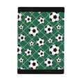 thumbnail image 3 of FUIALDOLG Polyester Fabric Children's Trifold Wallet with Zipper Closure, Soccer Ball Theme Slim Small Wallet for Daily Use and Travel, 3 of 6