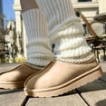 thumbnail image 3 of Pantuflas metricfalcon Botas Plataforma de Gamuza para Mujer Antideslizantes, 3 of 7
