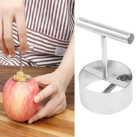

SPRING PARK Stainless Steel Kitchen Gadget Tool Fruit Seeder Apple Corer Remover Stainless Steel Apple or Pear Core Remover Tool for Home-Kitchen