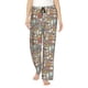 thumbnail image 1 of Fotbe Kitchen Food Pantalones de Pijama para Mujer, Pantalones de Dormir, Pantalones Pj con Cordón y Bolsillos-Small, 1 of 6