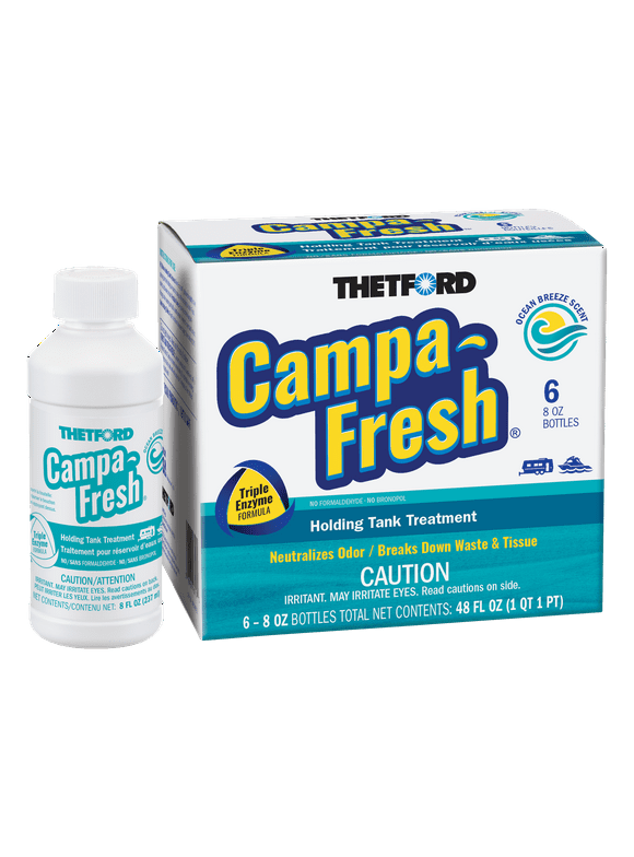 Thetford Campa-Fresh Ocean Breeze 6x8oz Liquid Holding Tank Treatment
