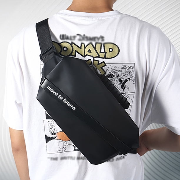 RKSTN shoulder backpack Crossbody Bag Anti-theft Chest Shoulder Backpack For Men Casual Daypack For Travel Gym