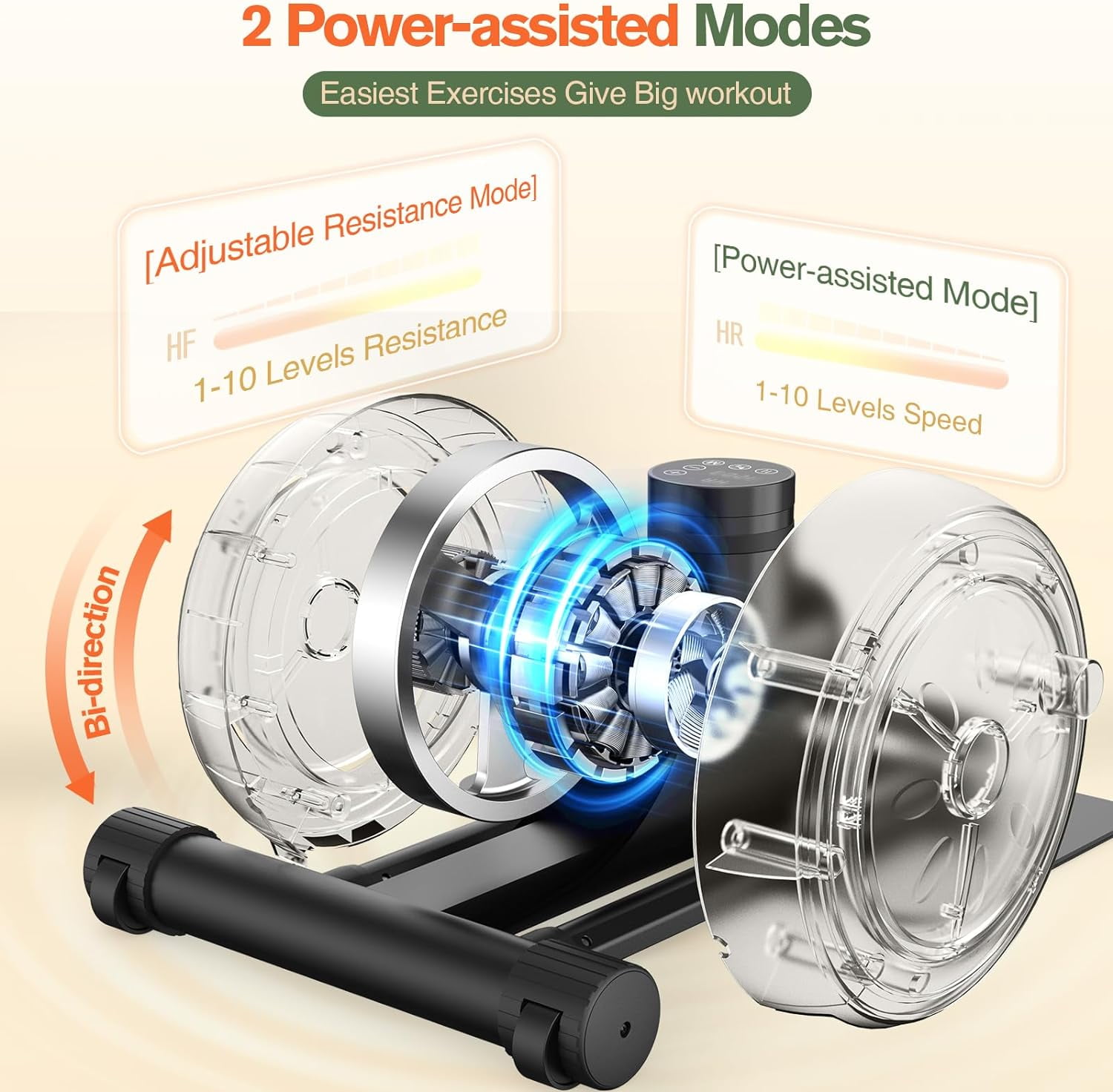 UPGO Under Desk Ellipticals Electric, Elipse Leg Exerciser for Seniors Fully Assembled, Seated Pedal Exerciser with Remote Control & Non-Slip Pedals