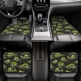 thumbnail image 6 of Daiia Light Green Excavator Printed Car Floor Mats Set of 4, Durable Non Slip Auto Floor Carpet, Car Interior Carpets Proof Foot Pads Anti-Slip Cushion Automoetive Accessories, 6 of 6