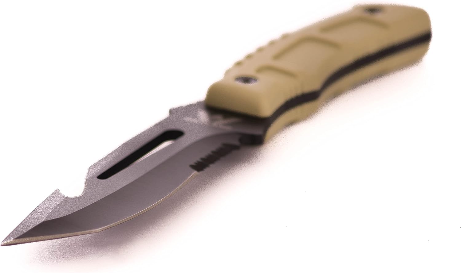 WEYLAND Outdoor Utility, Hunting, Hiking, and Camping Knife with MOLLE Sheath.