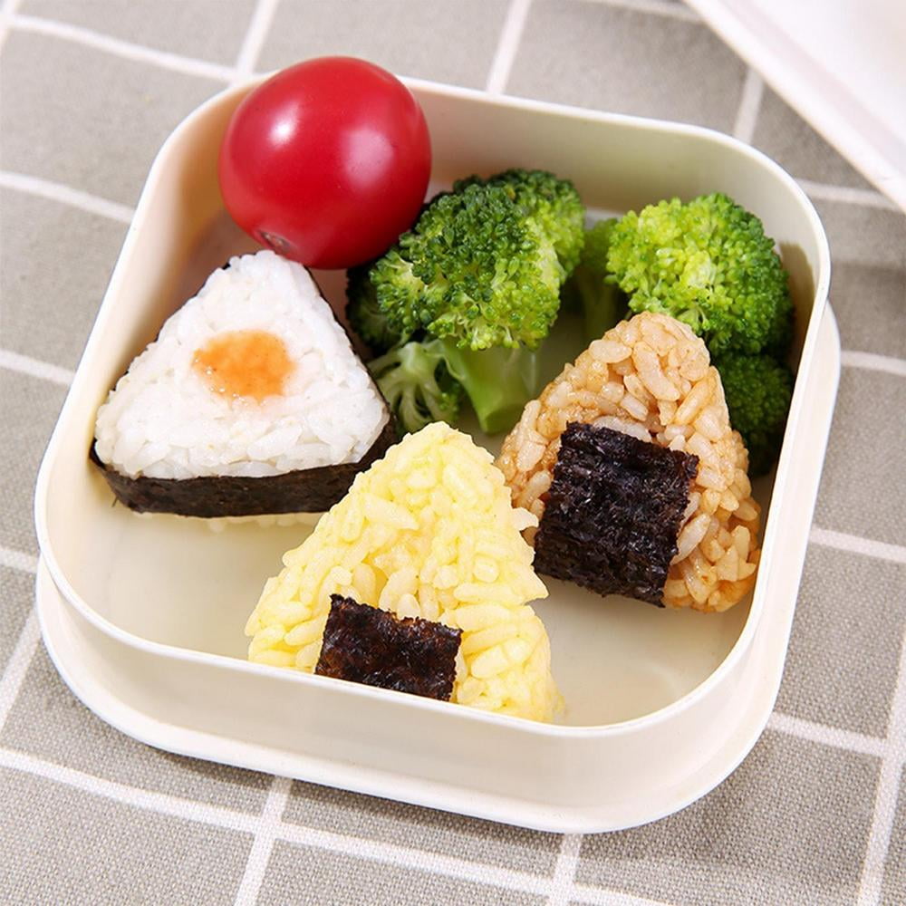 Tohuu Sushi Making Kit Rice Ball Press Maker Kit Kitchen Gadget Mini  Onigiri Press for Making Bread Sandwiches Rice Balls Cookies for Kids Lunch  lovable 