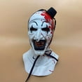 thumbnail image 3 of Adultos Niños Terrifier 2 Art El Payaso Cosplay Disfraz Mono Sombrero Máscara Trajes Halloween Carnaval Traje Película De Terror Cosplay, 3 of 5