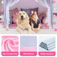 thumbnail image 4 of Tienda de campaña SISTICKER Kids para niñas, grande, rosa, para interiores y exteriores, 4 of 7