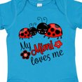 thumbnail image 4 of Inktastic My Mimi Loves Me with Cute Ladybugs Boys or Girls Baby Bodysuit, 4 of 5