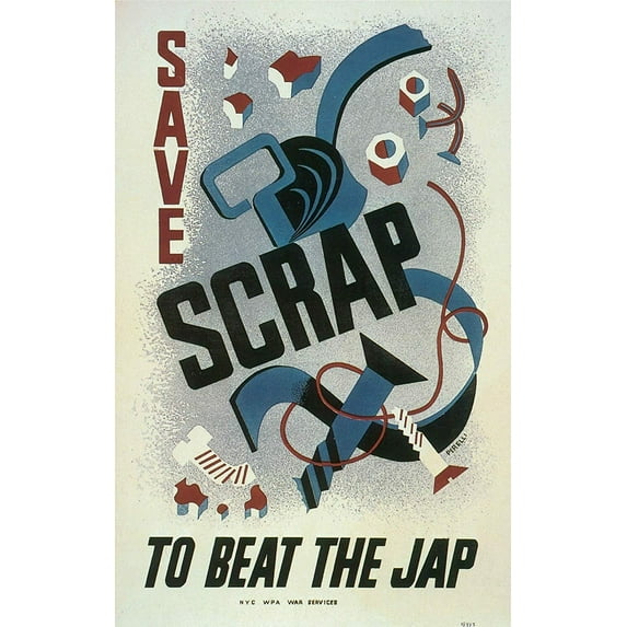 Beat The Japanese - CANVAS OR FINE PRINT WALL ART