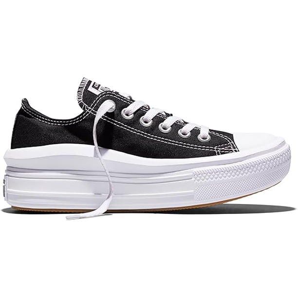 CONVERSE CHUCK TAYLOR ALL STAR PLATAFORMA NEGRO-BLANCO