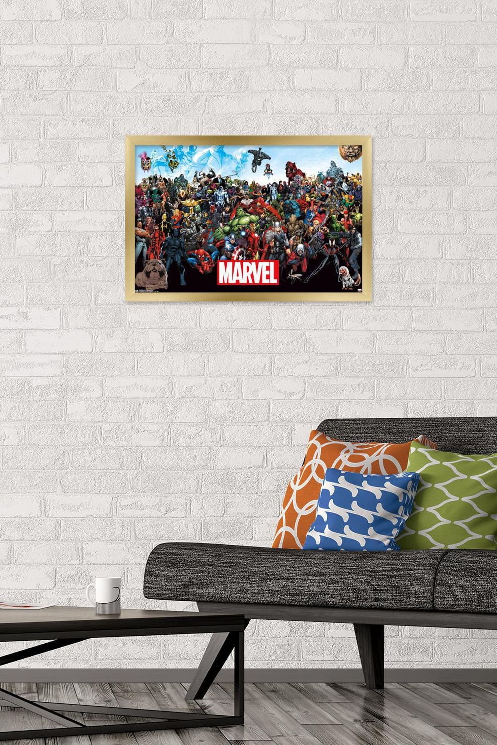 Marvel Comics - The Marvel Lineup Wall Poster, 22.375" x 34"