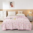 thumbnail image 4 of Apmemiss Back to School Essentials Clearance Summer Washed Conditioned Quilt Summer Cool Quilt Washable Thin Quilt Quilt Core Student Bedroom Dormitory Summer Quilt, 4 of 6