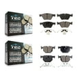 thumbnail image 1 of TEC Front Rear Ceramic Brake Pads Kit for Car BMW 525i KTC-100039, 1 of 10