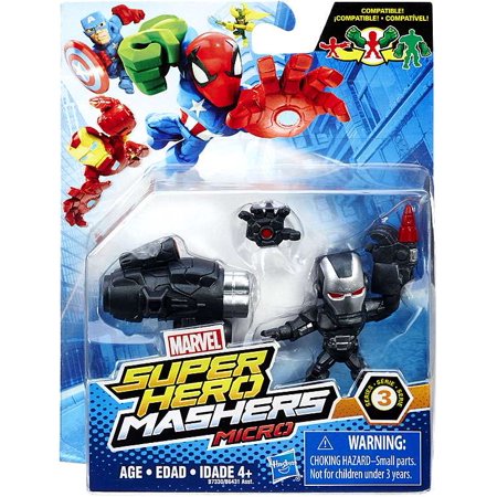 Marvel Super Hero Mashers Micro Series 3 War Machine Action Figure