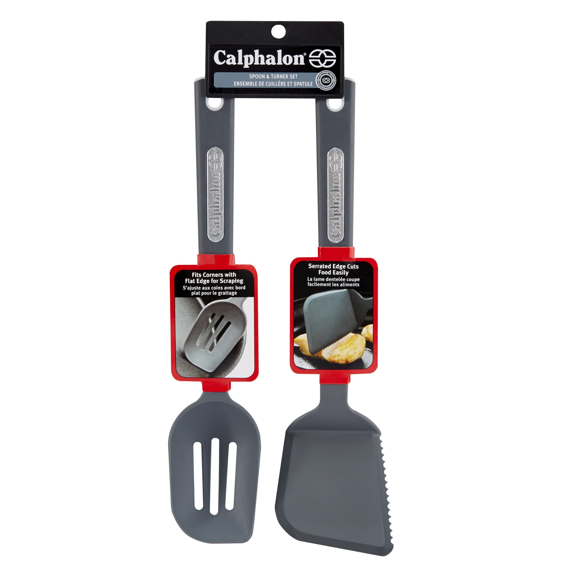 Cooking With Calphalon Nylon 2pc Slotted 