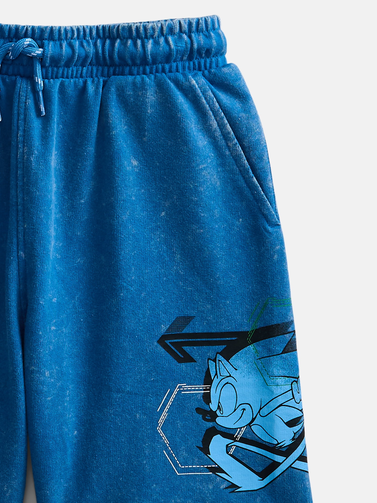 Sega Sonic the Hedgehog Boys Short Sleeve Graphic Tee and Short Set, 2 Piece, Sizes 4-16
