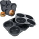 thumbnail image 1 of Molde Para Pan De Hamburguesa, Silicona De 4 Pulgadas, Suave, De Fácil Liberación, 4 Tazas, Fácil De Limpiar, Molde Para Pan De Hamburguesa Para Hamburguesa Casera, 1 of 7