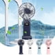 thumbnail image 1 of Fiudx Ventilador con Pantalla Digital, Portátil, Recargable Por Usb, 5 Velocidades, Compacto y Silencioso, Ideal para Oficina, Dormitorio y Exteriores. Tamaño: 20,5 X 9,5 X 7,6 Cm., 1 of 7