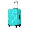 thumbnail image 2 of PAYOHTO Highly Elastic Spandex Suitcase Cover Luggage Cover Small Fits 18 to 21 Inch Sea Water Ripple Top View Textured, 2 of 8