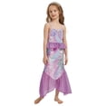 thumbnail image 2 of PMVFHDE Maillot de Bain une Pièce pour Fille Maillots de Bain Tankini pour Enfants Maillot de Bain Poisson Robe Poisson Maillot de Bain pour Enfants H,9-10 Ans, 2 of 9