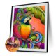 thumbnail image 1 of Cuadros Decorativos Kit de pintura de diamantes DIY, loro arcoíris, imagen artística de diamantes de imitación redondos completos Sywqhk Nuevos Originales, 1 of 1