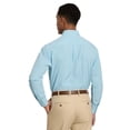 thumbnail image 5 of Chaps Men's Long Sleeve Stretch Dress Shirt, Green, Sizes 14x32-17x34, 5 of 7