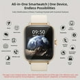 thumbnail image 4 of 1.83" Smart Watch: Full Touch Screen, Activity Tracker, Call/Message, Pedometer, Multiple Sports Modes, iOS/Android Compatible, Ideal Gift, 4 of 17
