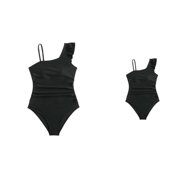 One Piece Swimsuit for Girls with Removable Bra Pads Quick Dry Bathing Suit, Bikini-Style Swimwear for Beach, Summer Vacation & Holiday Outfits