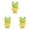 Green 3PCS, variant on Dog Toy Frog Toy Dog Squeak With Ringing Paper Toy Animal Dog Chew Toy Pet Interactive Toy Suitable For Puppies Small Dogs Medium Dogs, 15x24 cm, Green 1PCS