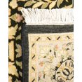thumbnail image 4 of One of a Kind Hand Made Mogul Oriental Wool Area Rug Black Runner, 4 of 5