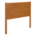 thumbnail image 2 of Pemberly Row Full Mid-Century Panel Solid Wood Headboard in Light Toffee, 2 of 7