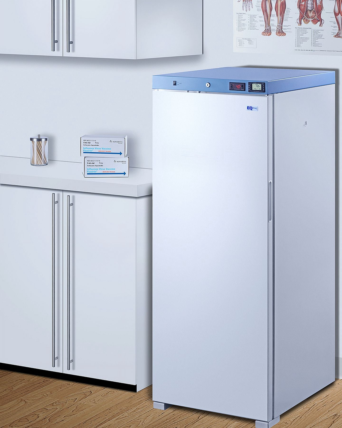 24" Wide Upright Healthcare Refrigerator