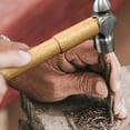 thumbnail image 4 of MYG Jewelry Making Hammer with Wood Handle for Silversmith Goldsmith Jewelers, 4 of 9