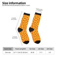 thumbnail image 2 of Disketp fall retro maple leaf Unisex Crew Socks Lightweight Breathable Ventilation Ankle Socks, Mid-calf socks for Daily, 2 of 6