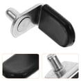 thumbnail image 3 of MRLESS 20pcs L-Shaped Shelf Bracket Pegs with Rubber Sleeve, Support Clips with Hole for Kitchen, Bookcase, Cabinet, Closet Furniture Shelf Pins, 3 of 8
