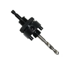 1/4" Hex Shank Hole Saw Arbor with Drill Bit for Holesaw Drill bits 32-210mm