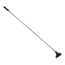 MUSEYA 1Set Car Side Mirror Squeegee Black Snow Scraper with Ice Scraper and Brush