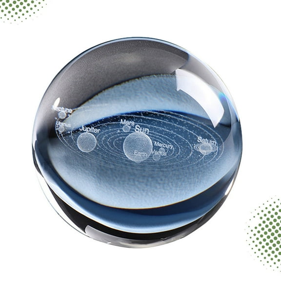 WHAMVOX 3 System Model Planets Crystal Inner Ball Living Room Decor Space Gift