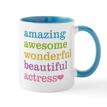 

CafePress - Amazing Actress Mugs - 11 oz Ceramic Mug - Novelty Coffee Tea Cup