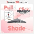 thumbnail image 6 of Sekey 10x10 Pop up Canopy Tent, One-Push Instant Setup, 99% UV Protection, Outdoor Sun Shelter with 4 Weight Bags, Waterproof and Windproof, 6 of 7